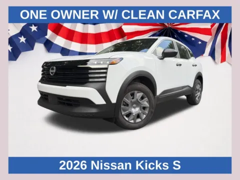 White 2026 Nissan Kicks S for sale in Marietta, GA