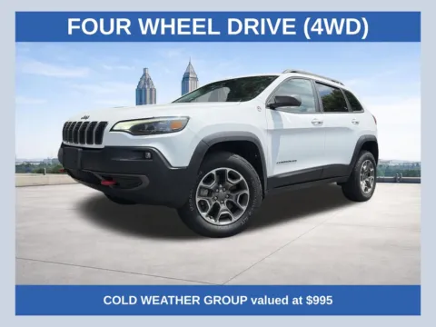 White 2020 Jeep Cherokee Trailhawk for sale in Marietta, GA