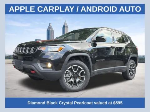 Black 2024 Jeep Compass Trailhawk for sale in Marietta, GA