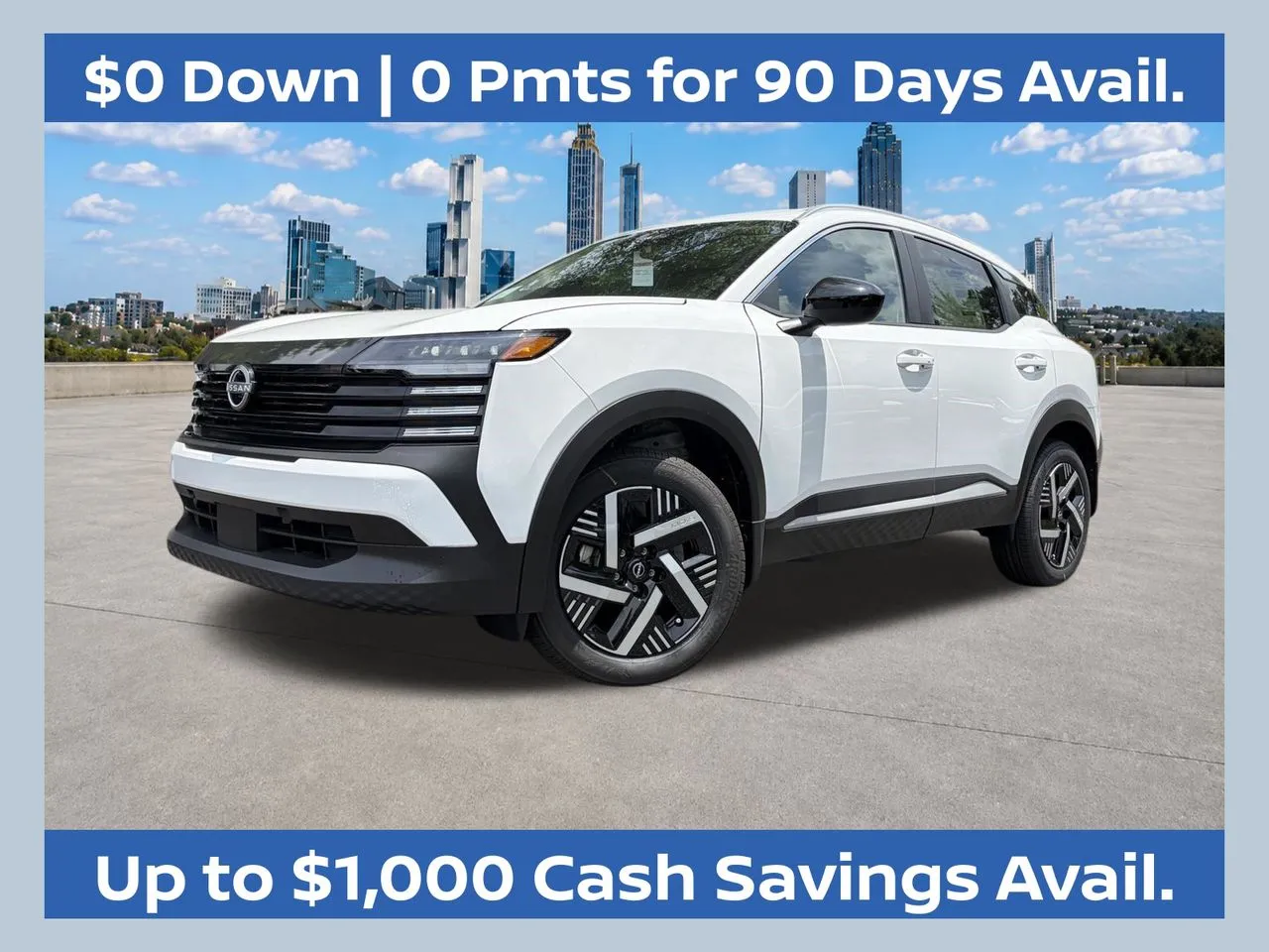White 2026 Nissan Kicks SV for sale in Marietta, GA