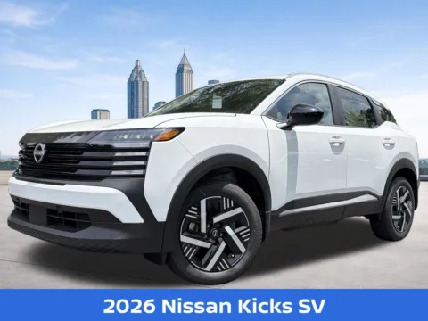White 2026 Nissan Kicks SV for sale in Marietta, GA