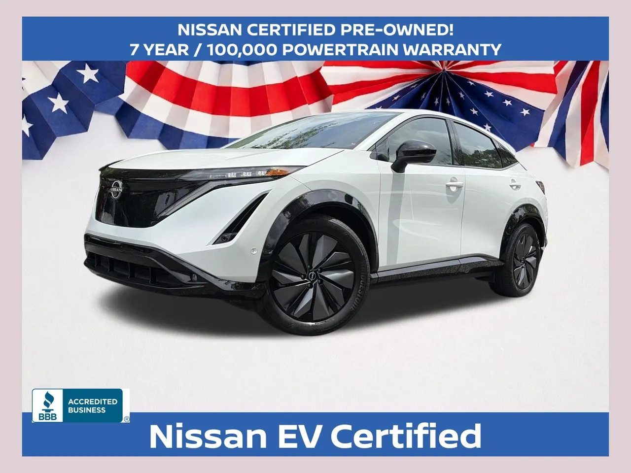 Used 2024 Nissan ARIYA Platinum+ with VIN JN1DF0CD1RM732158 for sale in Marietta, GA