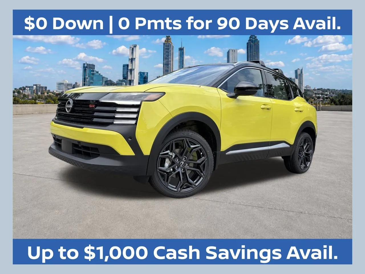 Yellow 2026 Nissan Kicks SR for sale in Marietta, GA