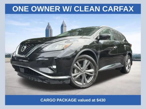 Black 2019 Nissan Murano Platinum for sale in Marietta, GA
