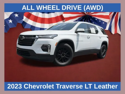 White 2023 Chevrolet Traverse LT Leather for sale in Marietta, GA