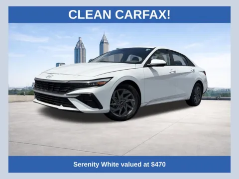 White 2024 Hyundai Elantra SEL for sale in Marietta, GA