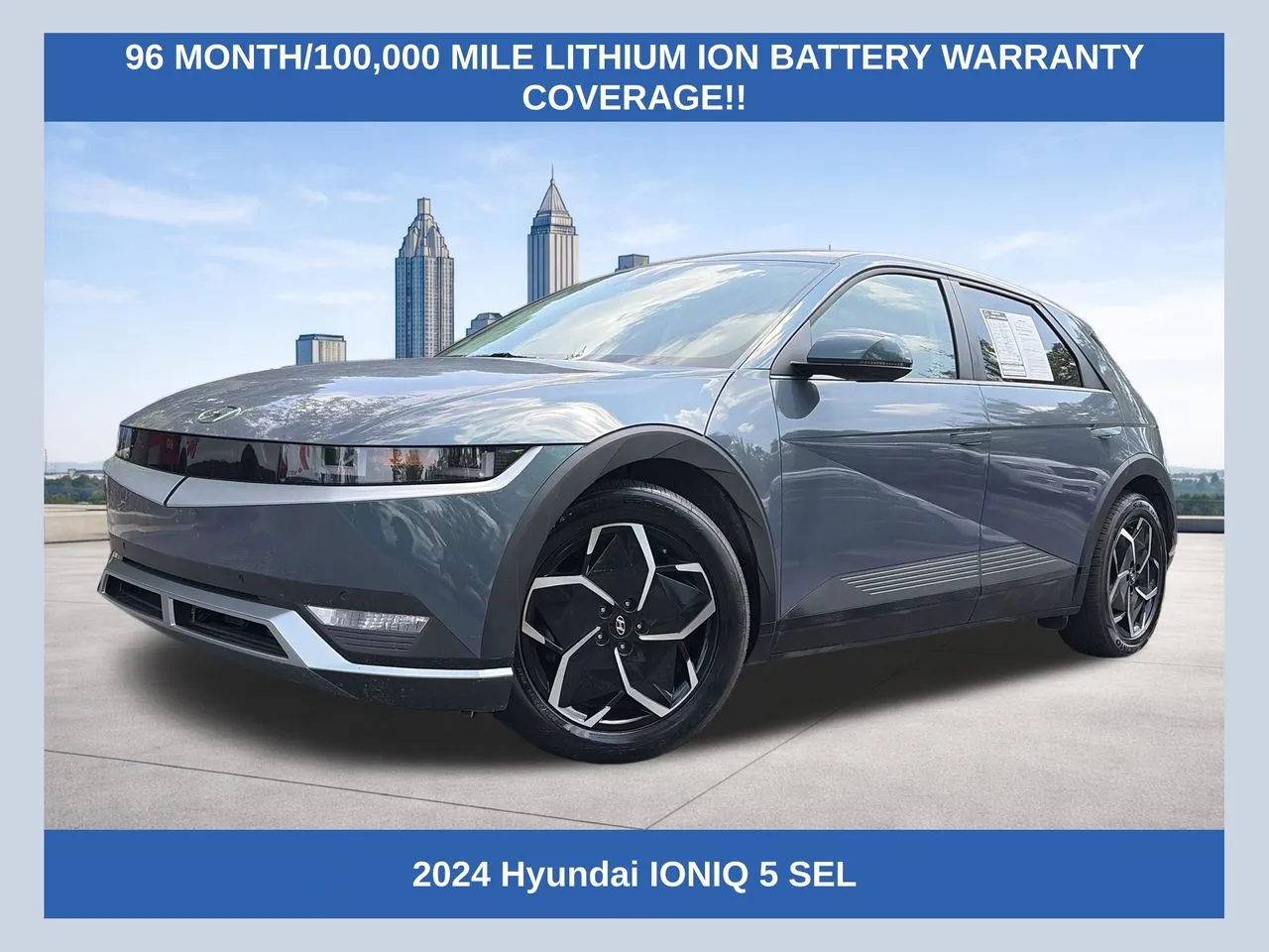 Used 2024 Hyundai IONIQ 5 SEL with VIN KM8KNDDFXRU249634 for sale in Marietta, GA