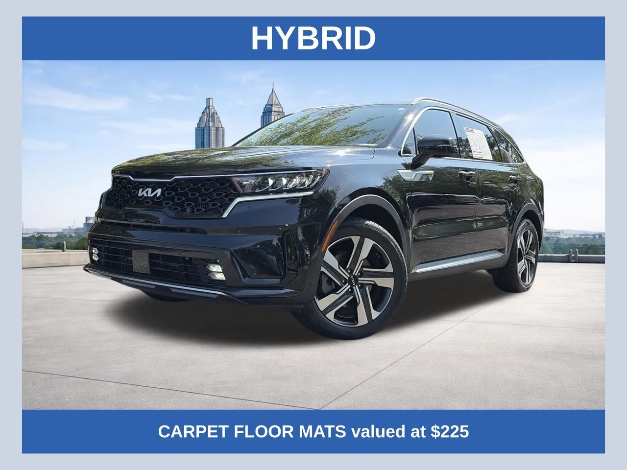 Black 2023 Kia Sorento Hybrid EX for sale in Marietta, GA