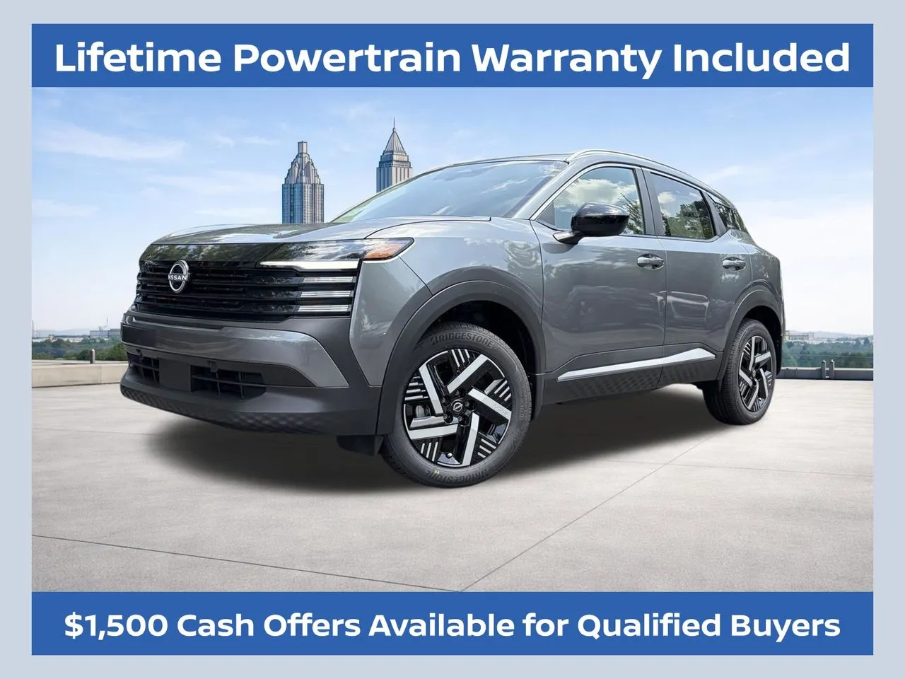 Gray 2026 Nissan Kicks SV for sale in Marietta, GA