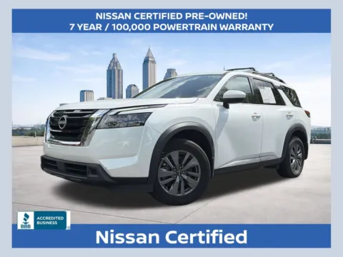 White 2025 Nissan Pathfinder SV for sale in Marietta, GA