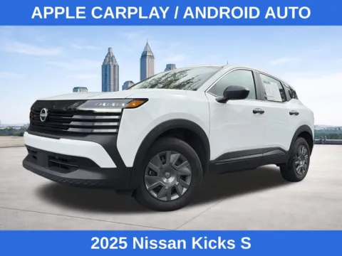 White 2025 Nissan Kicks S for sale in Marietta, GA