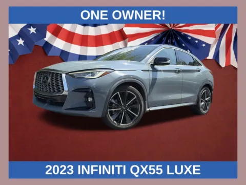 Gray 2023 INFINITI QX55 LUXE for sale in Marietta, GA