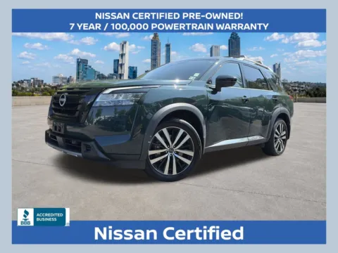 Green 2023 Nissan Pathfinder Platinum for sale in Marietta, GA