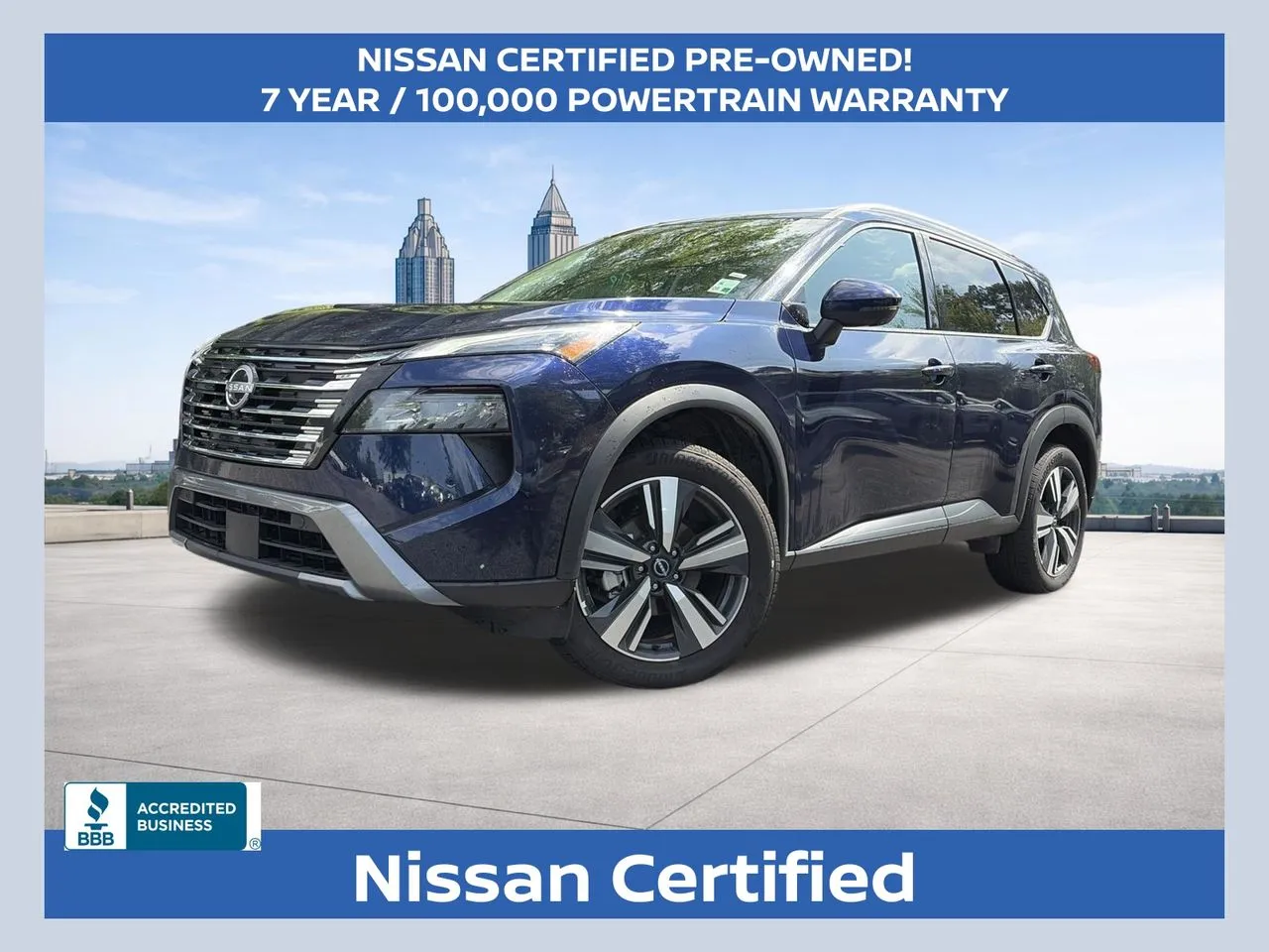 Blue 2026 Nissan Rogue SL for sale in Marietta, GA