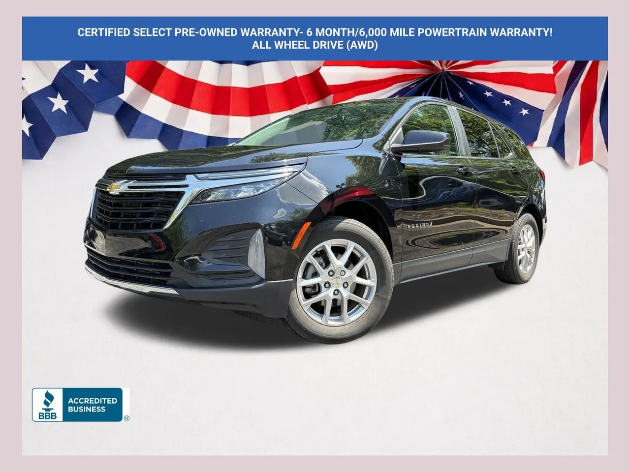 Black 2024 Chevrolet Equinox LT for sale in Marietta, GA