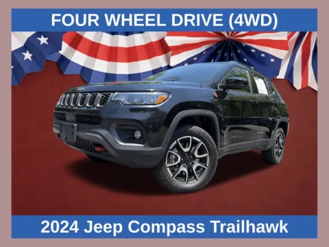Black 2024 Jeep Compass Trailhawk for sale in Marietta, GA