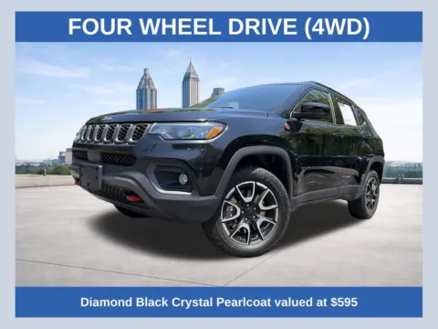 Black 2024 Jeep Compass Trailhawk for sale in Marietta, GA