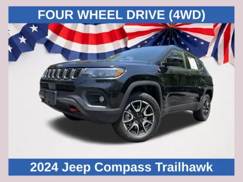 Black 2024 Jeep Compass Trailhawk for sale in Marietta, GA