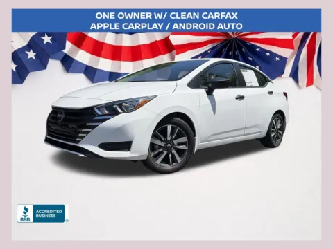 White 2024 Nissan Versa 1.6 S for sale in Marietta, GA
