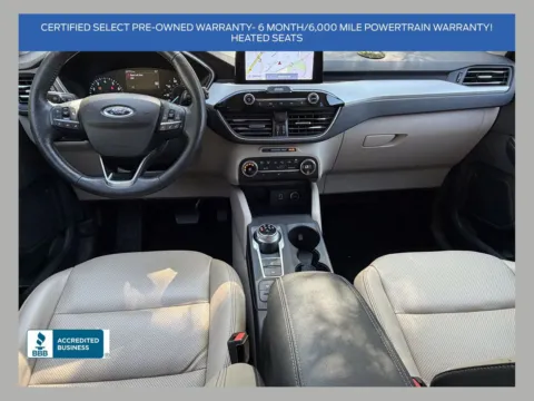 White 2020 Ford Escape SEL for sale in Marietta, GA