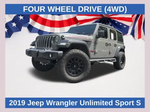 Gray 2019 Jeep Wrangler Unlimited Sport S for sale in Marietta, GA