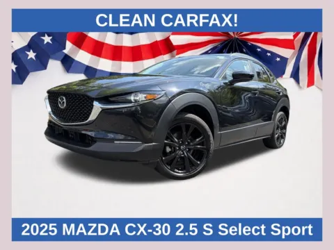 Black 2025 Mazda CX-30 2.5 S Select Sport for sale in Marietta, GA