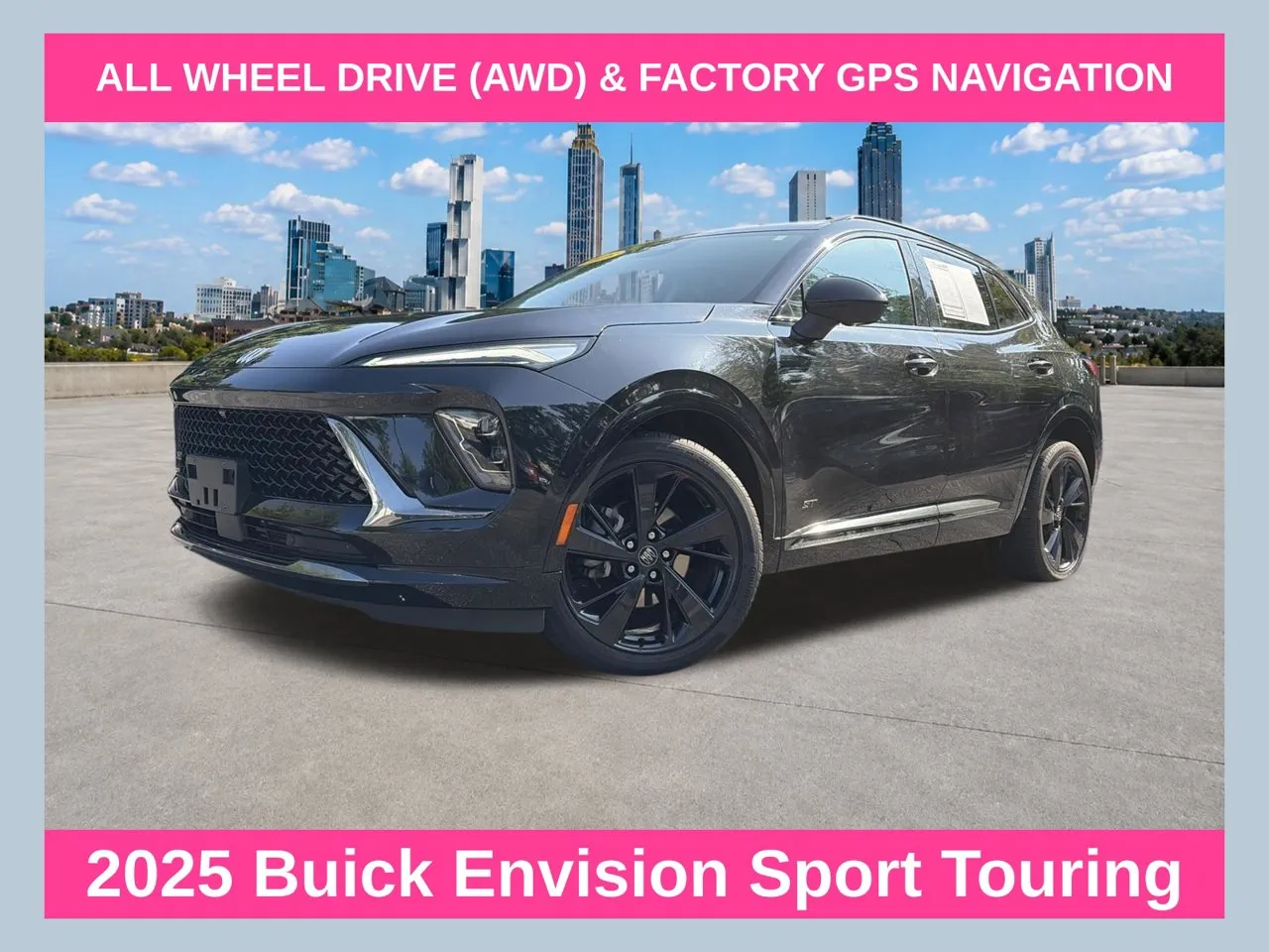 Black 2025 Buick Envision Sport Touring for sale in Marietta, GA