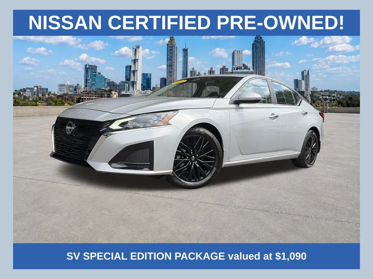 Silver 2025 Nissan Altima 2.5 SV for sale in Marietta, GA