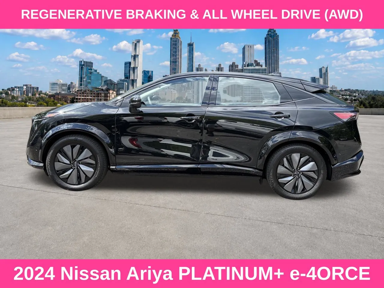 Used 2024 Nissan ARIYA Platinum+ with VIN JN1DF0CDXRM733888 for sale in Marietta, GA