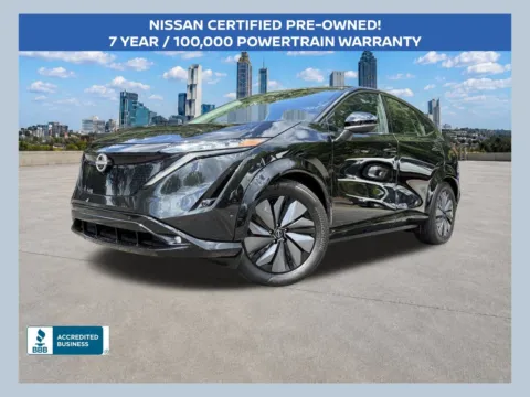 Black 2024 Nissan Ariya PLATINUM+ e-4ORCE for sale in Marietta, GA