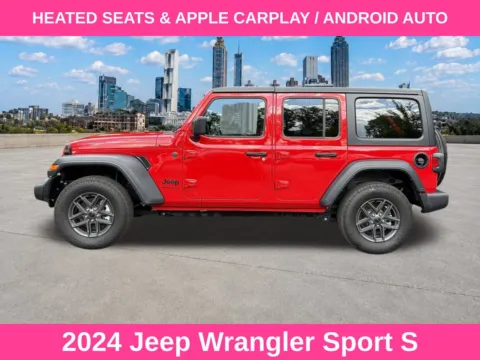 Photos of 2024 Jeep Wrangler Sport S for sale in Marietta, GA at Nissan of Marietta