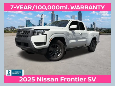 White 2025 Nissan Frontier SV for sale in Marietta, GA