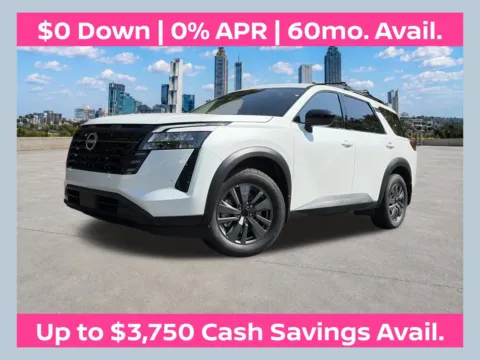 White 2026 Nissan Pathfinder SV for sale in Marietta, GA