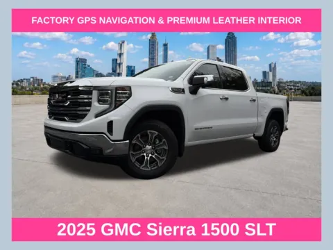 White 2025 GMC Sierra 1500 SLT for sale in Marietta, GA