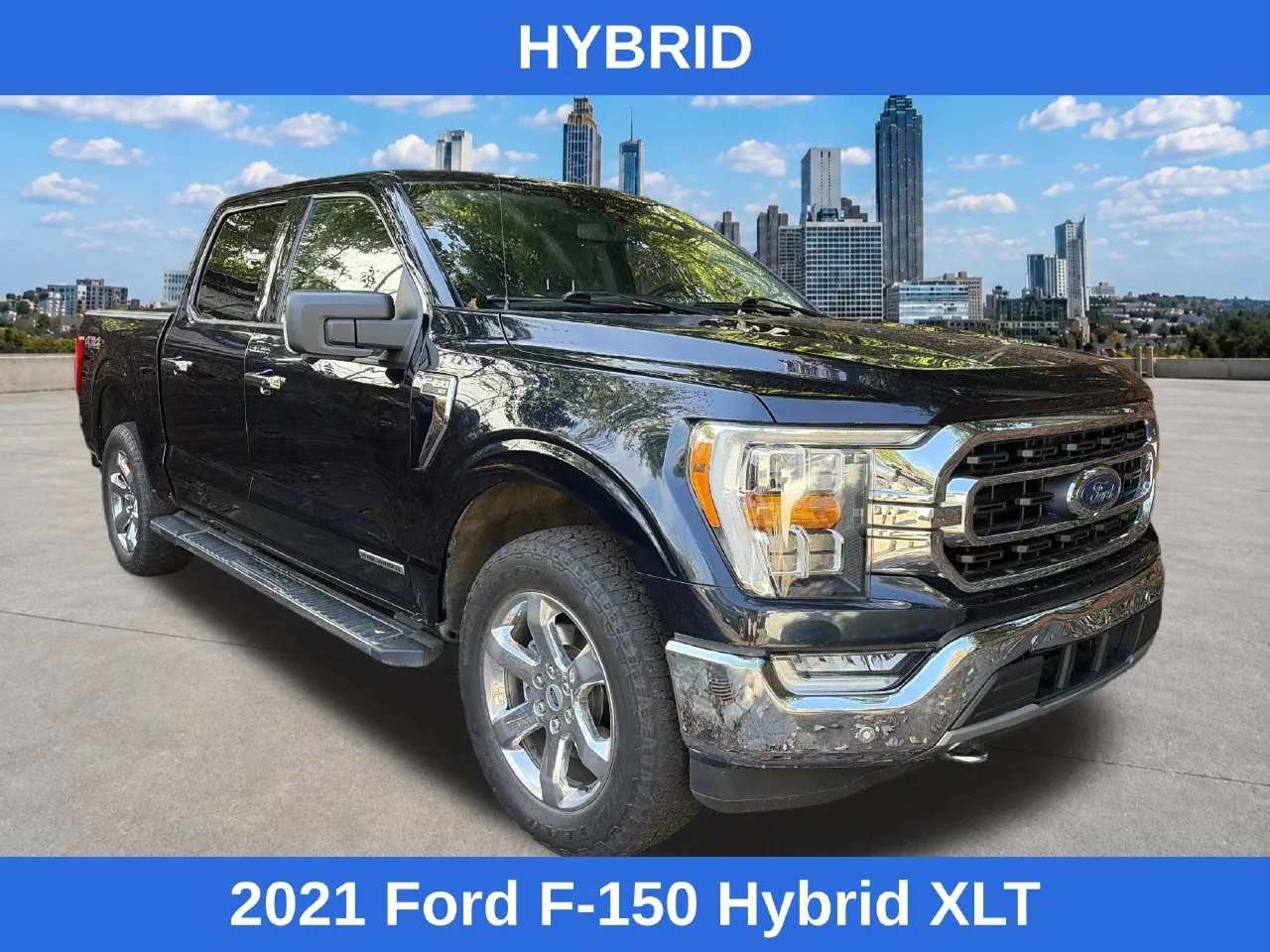 Blue 2021 Ford F-150 XLT for sale in Marietta, GA