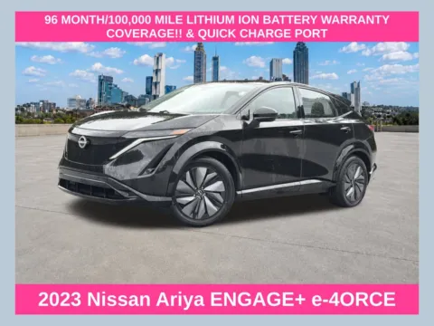 Black 2023 Nissan Ariya ENGAGE+ e-4ORCE for sale in Marietta, GA