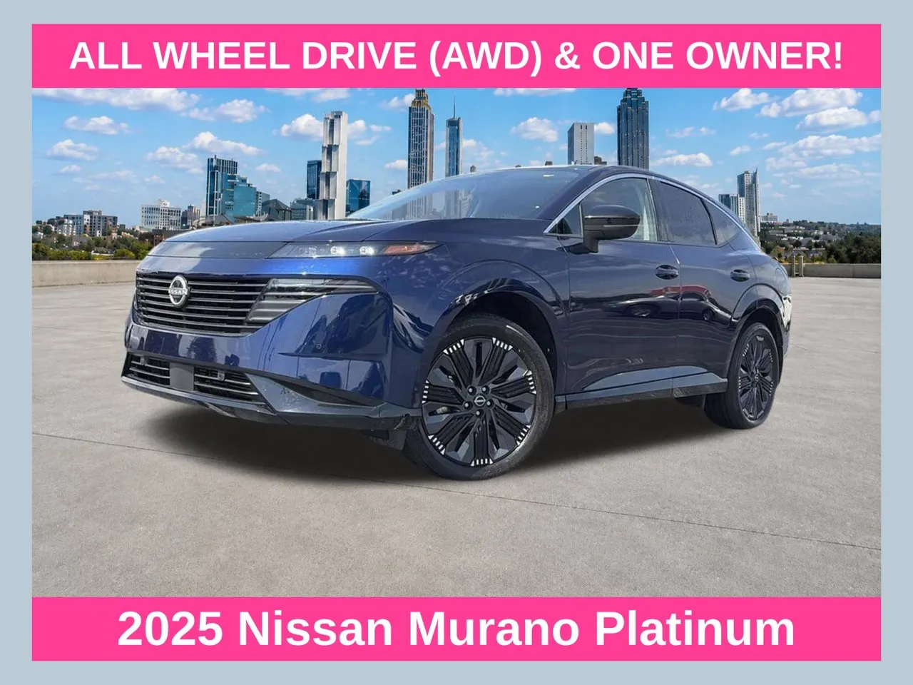 Blue 2025 Nissan Murano Platinum for sale in Marietta, GA