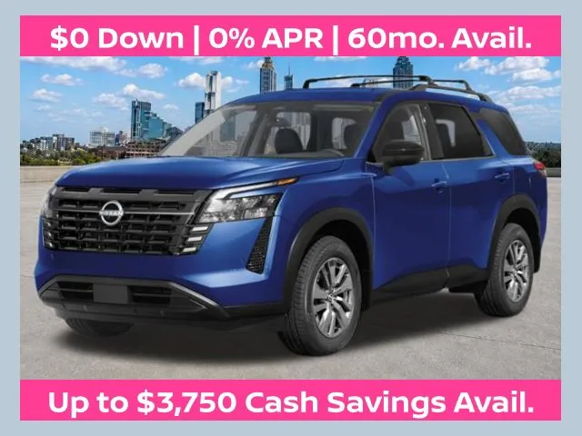 Blue 2026 Nissan Pathfinder SV for sale in Marietta, GA