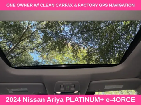 Another view of 2024 Nissan Ariya PLATINUM+ e-4ORCE for sale in Marietta, GA at Nissan of Marietta