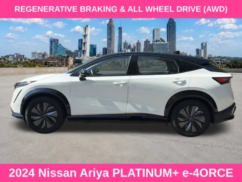 Photos of 2024 Nissan Ariya PLATINUM+ e-4ORCE for sale in Marietta, GA at Nissan of Marietta