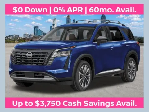 Blue 2026 Nissan Pathfinder Platinum for sale in Marietta, GA