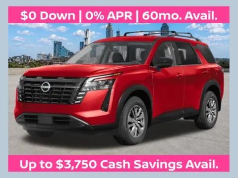 Red 2026 Nissan Pathfinder SV for sale in Marietta, GA