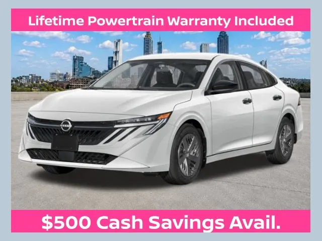 White 2027 Nissan Sentra S for sale in Marietta, GA