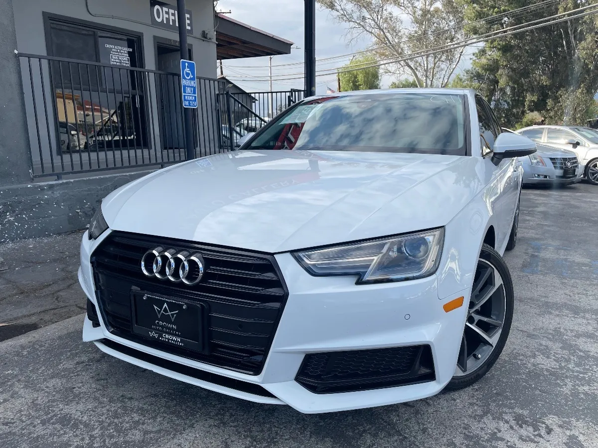 White 2019 Audi A4 Premium for sale in Corona, CA