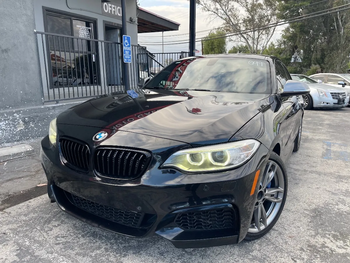 Black 2015 BMW 2 Series M235i xDrive for sale in Corona, CA