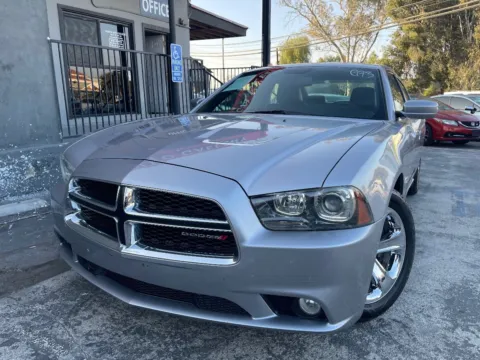Silver 2014 Dodge Charger RT Plus for sale in Corona, CA