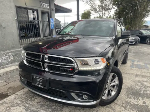 Black 2016 Dodge Durango Limited for sale in Corona, CA