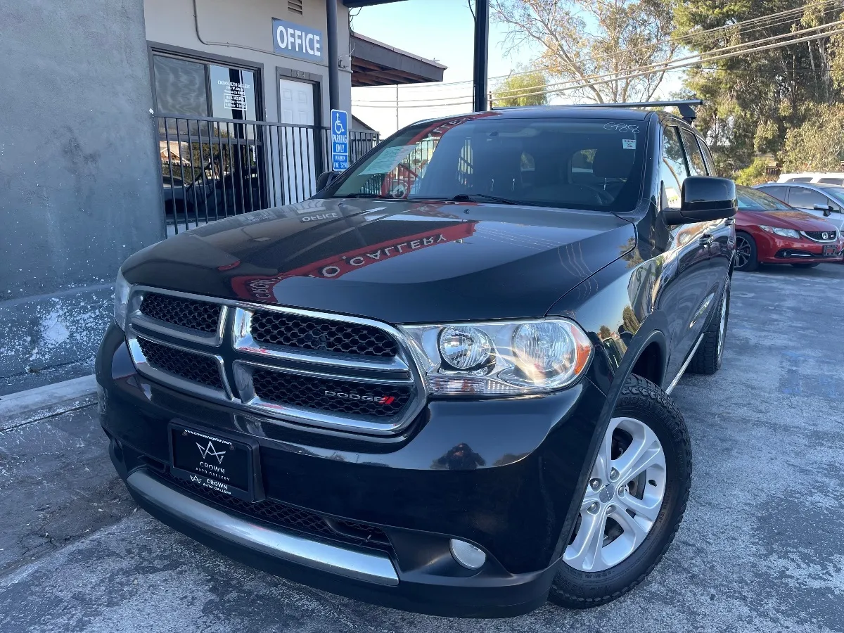 Black 2013 Dodge Durango SXT for sale in Corona, CA