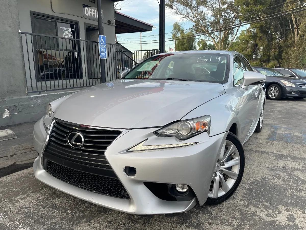 Silver 2016 Lexus IS 200t for sale in Corona, CA
