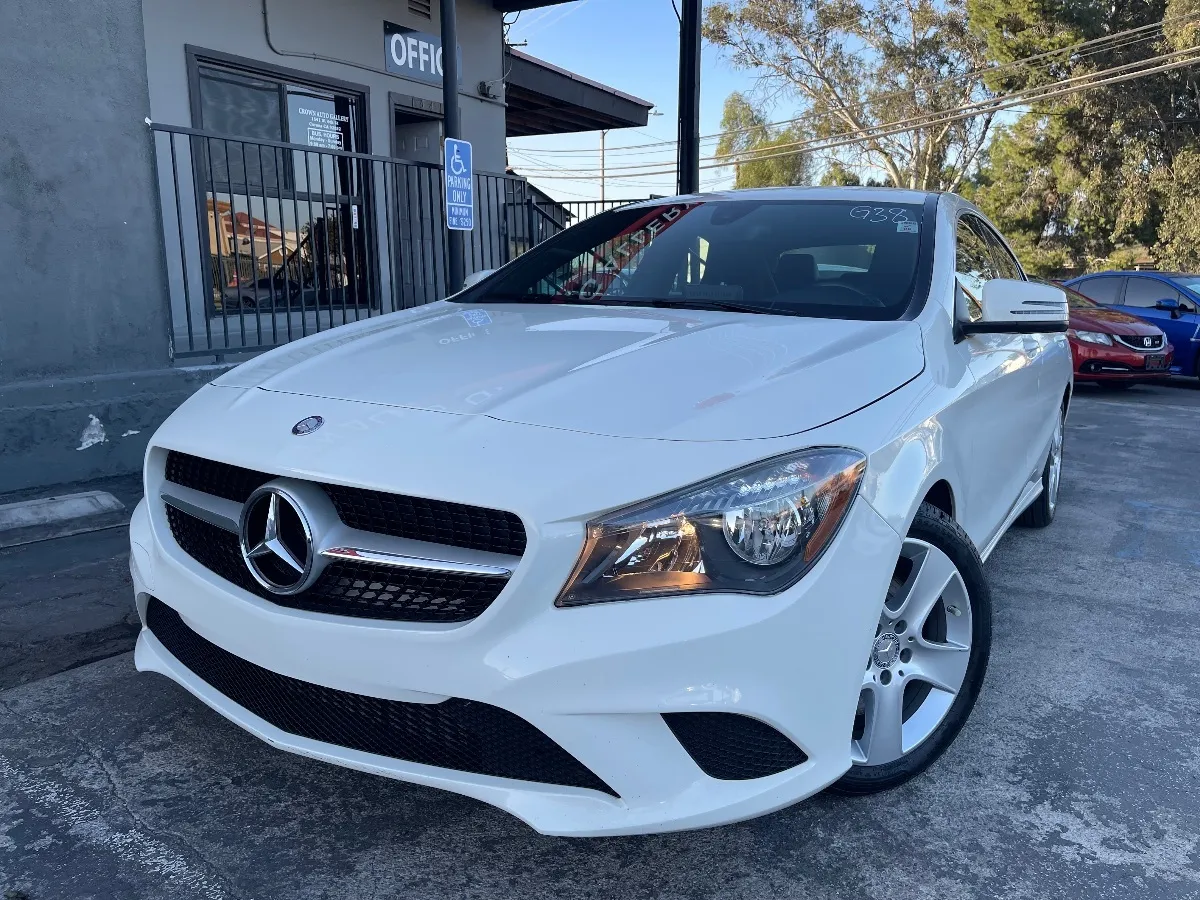 White 2016 Mercedes-Benz CLA-Class CLA 250 Coupe for sale in Corona, CA